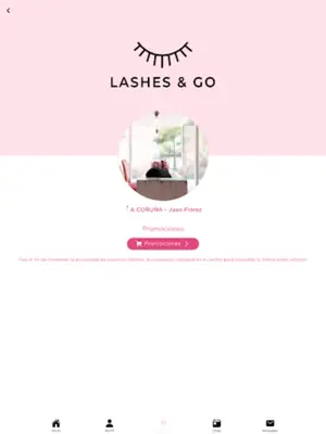 Lashes & Go android App screenshot 0